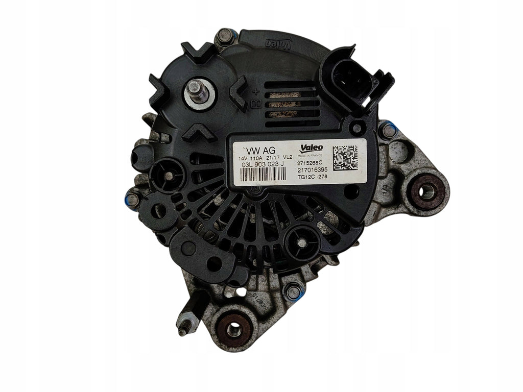 ALTERNATOR SKODA RAPID TOLEDO IV GOLF VII LEON III 1.6 TDI 03L903023J