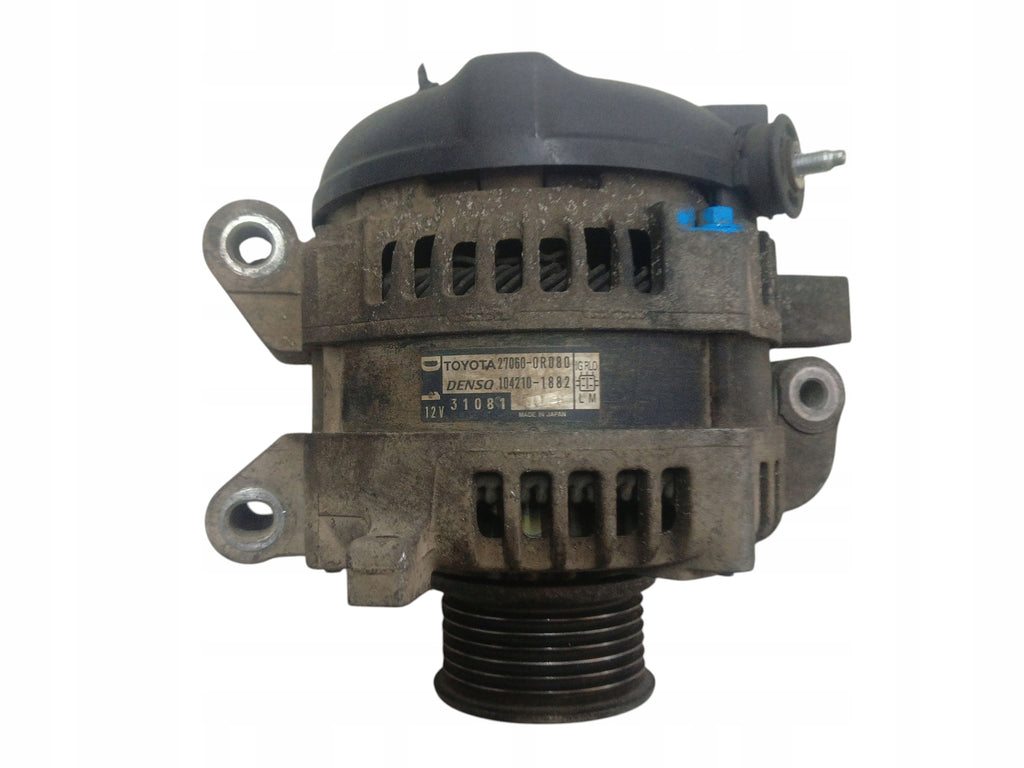 ALTERNATOR TOYOTA AVENSIS T27 2.0 D4D 124KM 1AD-FTV 27060-0R080