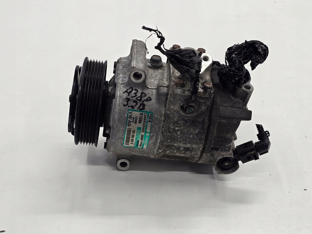 AUDI A3 8P 06R COMPRESSOR AIR CONDITIONING COMPRESSOR 3.2 V6 1K0820803S