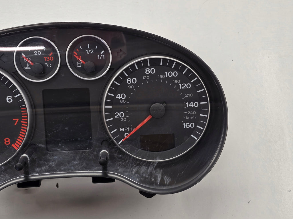 AUDI A3 8P 06R COUNTER CLOCK 3.2 V6 8P0920981D ANGLIK UK