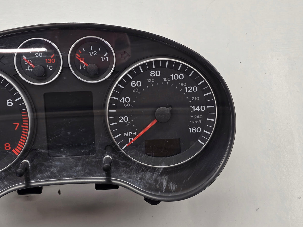 AUDI A3 8P 06R COUNTER CLOCK 3.2 V6 8P0920981D ANGLIK UK