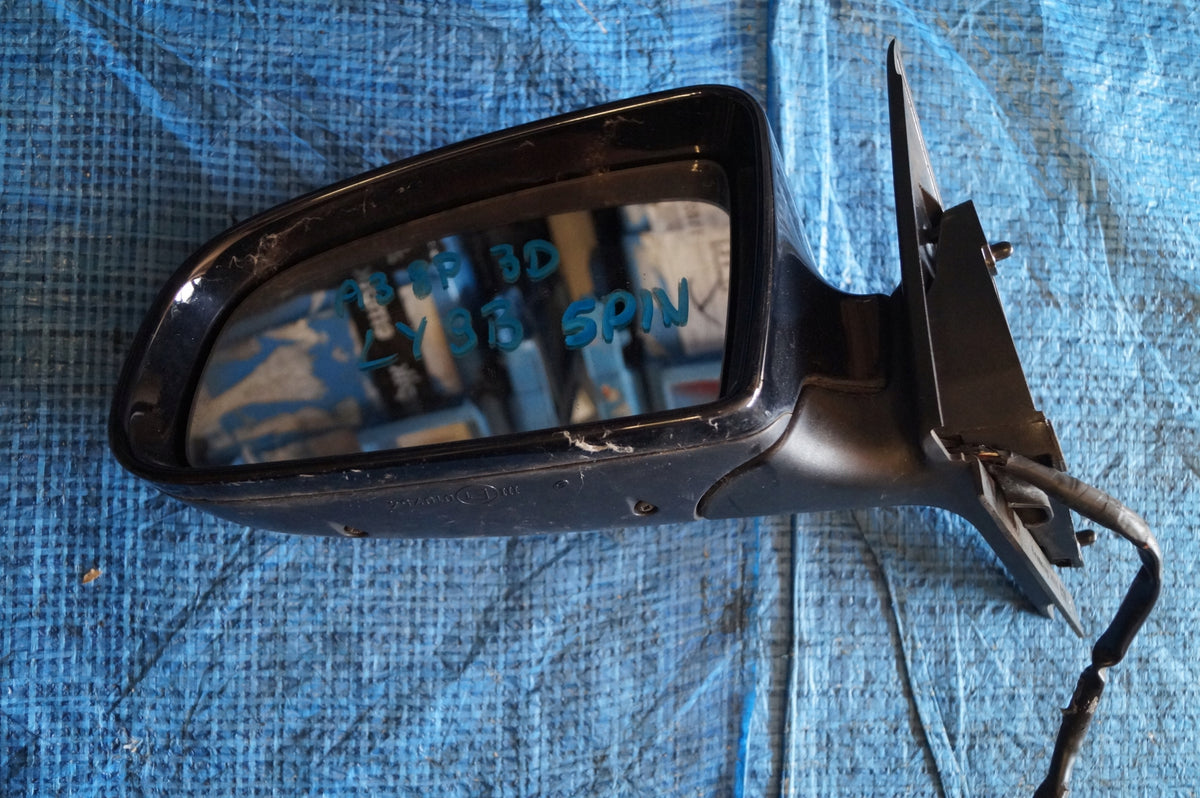 AUDI A3 8P 3D MIRROR LEFT 5PIN LY9B ENGLISH
