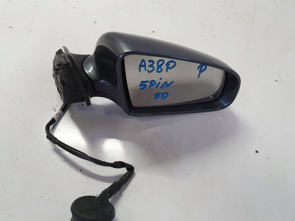 AUDI A3 8P SPORTBACK MIRROR RIGHT 5PIN ENGLISH