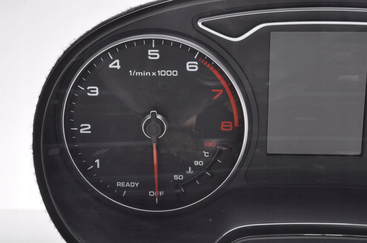 AUDI A3 8V 1.5 TFSI COUNTER CLOCKS 8V0920973F ENGLISH