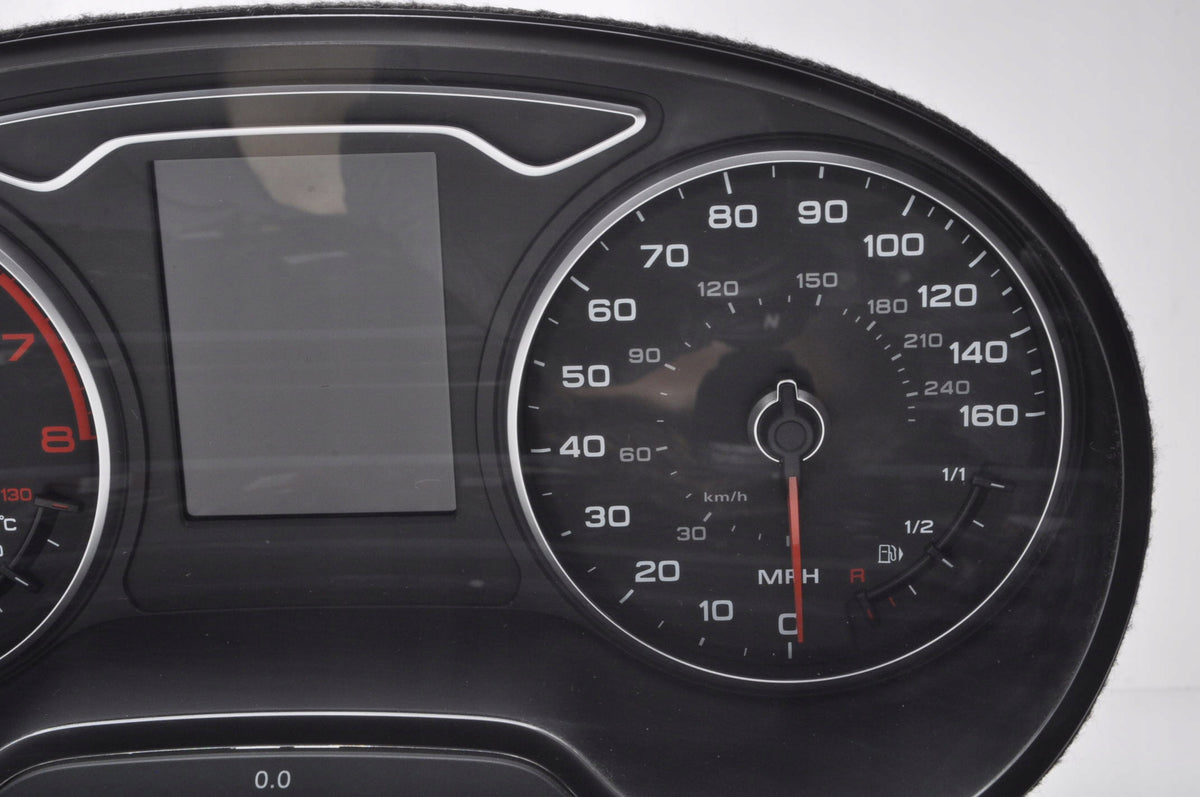 AUDI A3 8V 1.5 TFSI COUNTER CLOCKS 8V0920973F ENGLISH