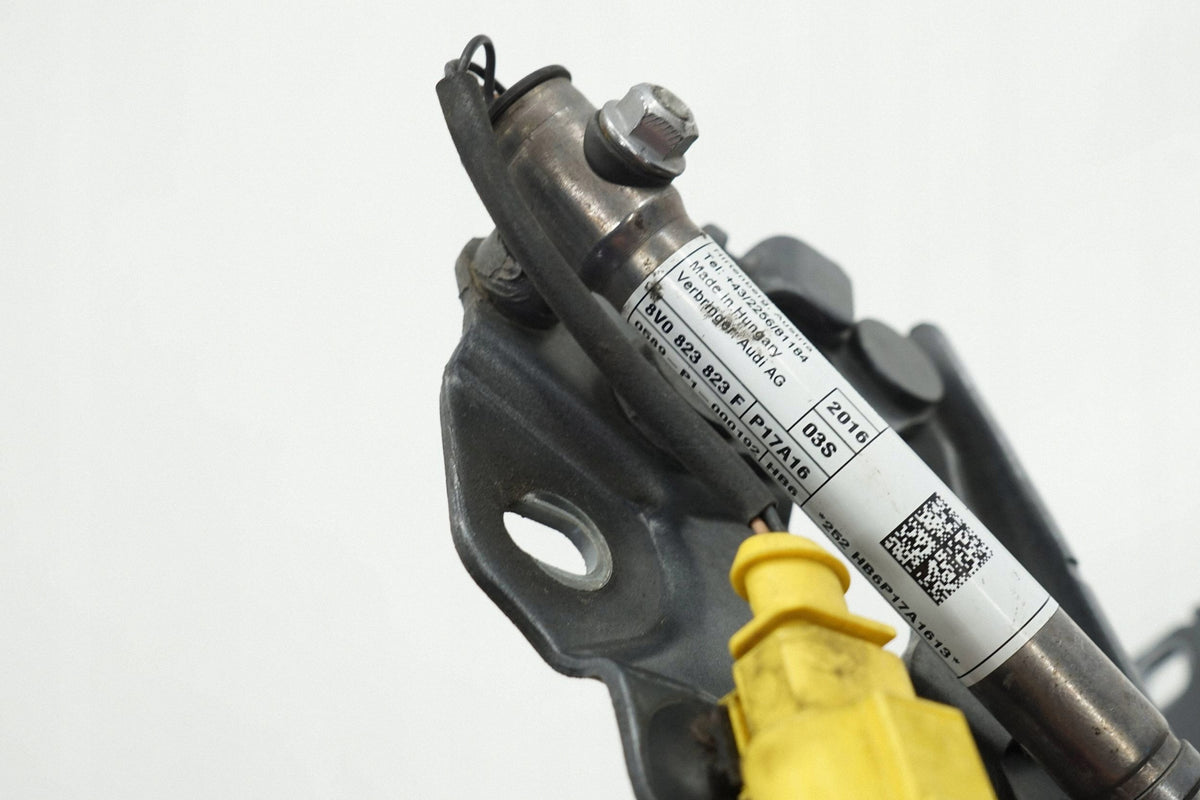 AUDI A3 8V 16R SEDAN MASK HINGE CARTRIDGE RIGHT LX7R 8V0823302F 8V0823823F