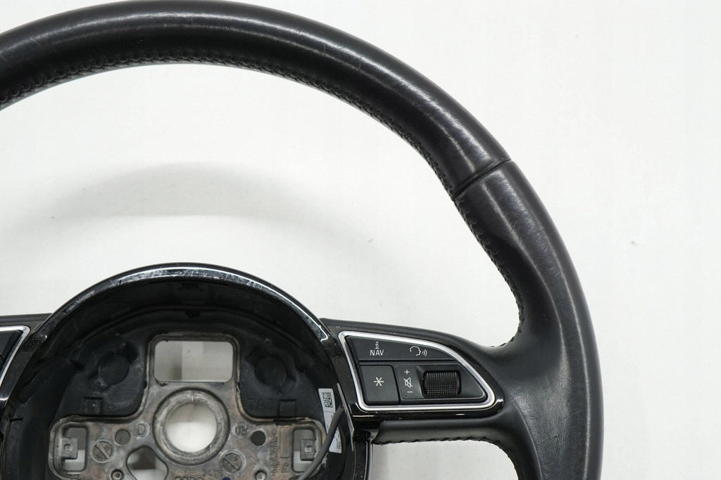AUDI A3 8V 16R STEERING WHEEL LEATHER BLACK MULTI 8V0419091A