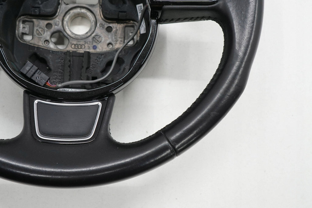 AUDI A3 8V 16R STEERING WHEEL LEATHER BLACK MULTI 8V0419091A