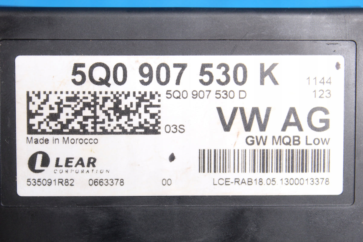 AUDI A3 8V GATEWAY MODULE LEGAL 5Q0907530K 2014R