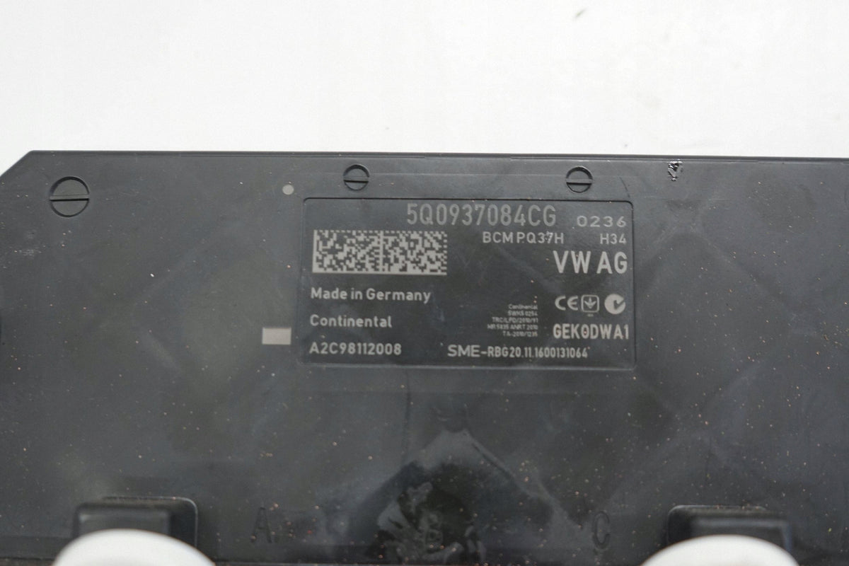 AUDI A3 8V LIFT 16R 1.6 TDI COMFORT CONTROLLER MODULE 5Q0937084CG