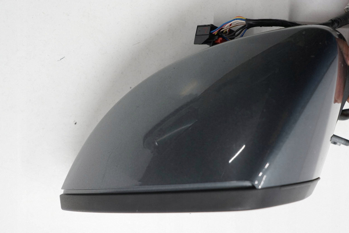 AUDI A3 8V SEDAN 16R MIRROR LEFT 12PIN HEATED FOLDING LX7R ENGLISH
