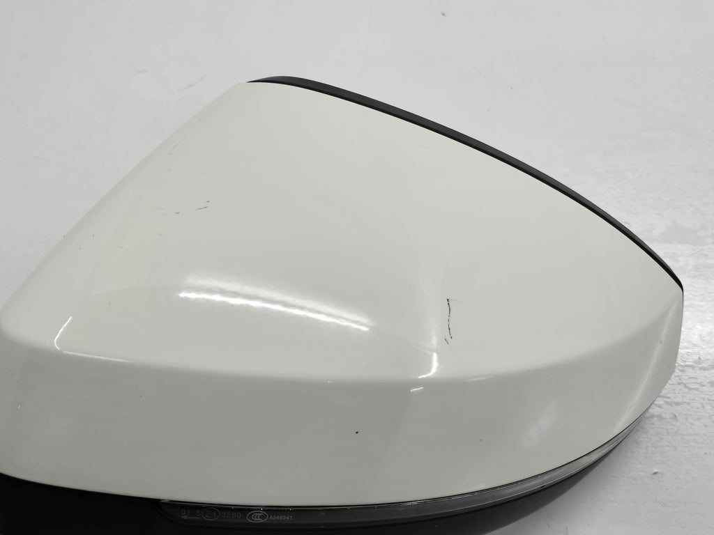 AUDI A3 8V SPORTBACK 13R MIRROR LEFT 6PIN LY9K ANGLIK UK