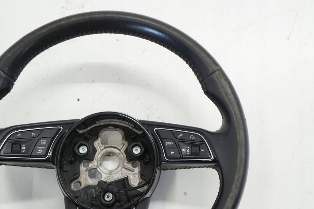 AUDI A3 8V SPORTBACK 16R STEERING WHEEL LEATHER BLACK MULTI 8V0419091CG