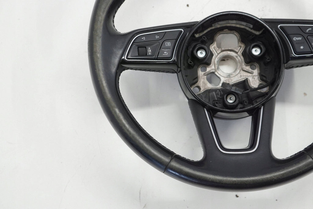 AUDI A3 8V SPORTBACK 16R STEERING WHEEL LEATHER BLACK MULTI 8V0419091CG