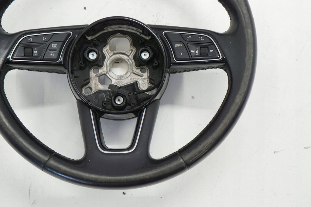 AUDI A3 8V SPORTBACK 16R STEERING WHEEL LEATHER BLACK MULTI 8V0419091CG