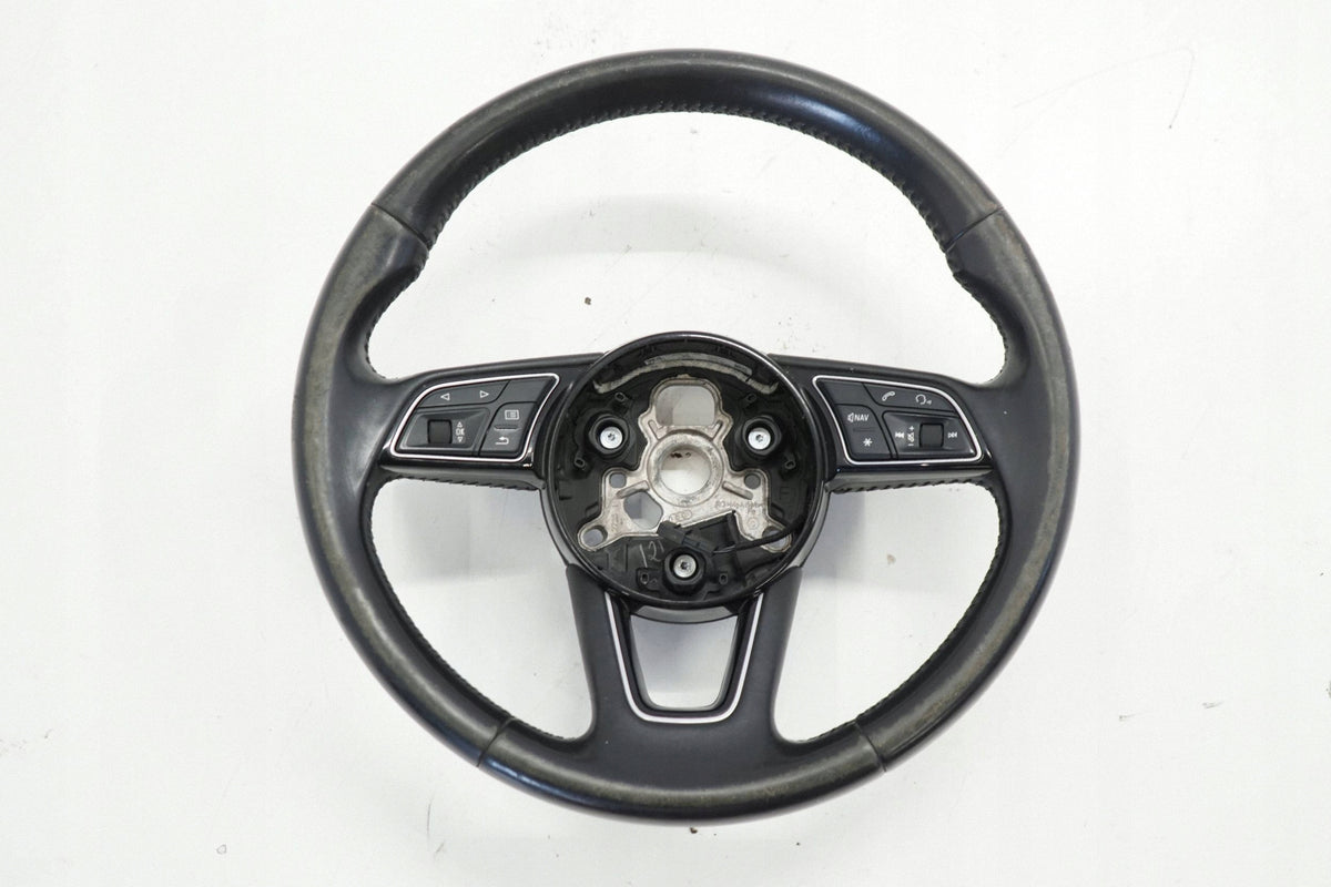 AUDI A3 8V SPORTBACK 16R STEERING WHEEL LEATHER BLACK MULTI 8V0419091CG