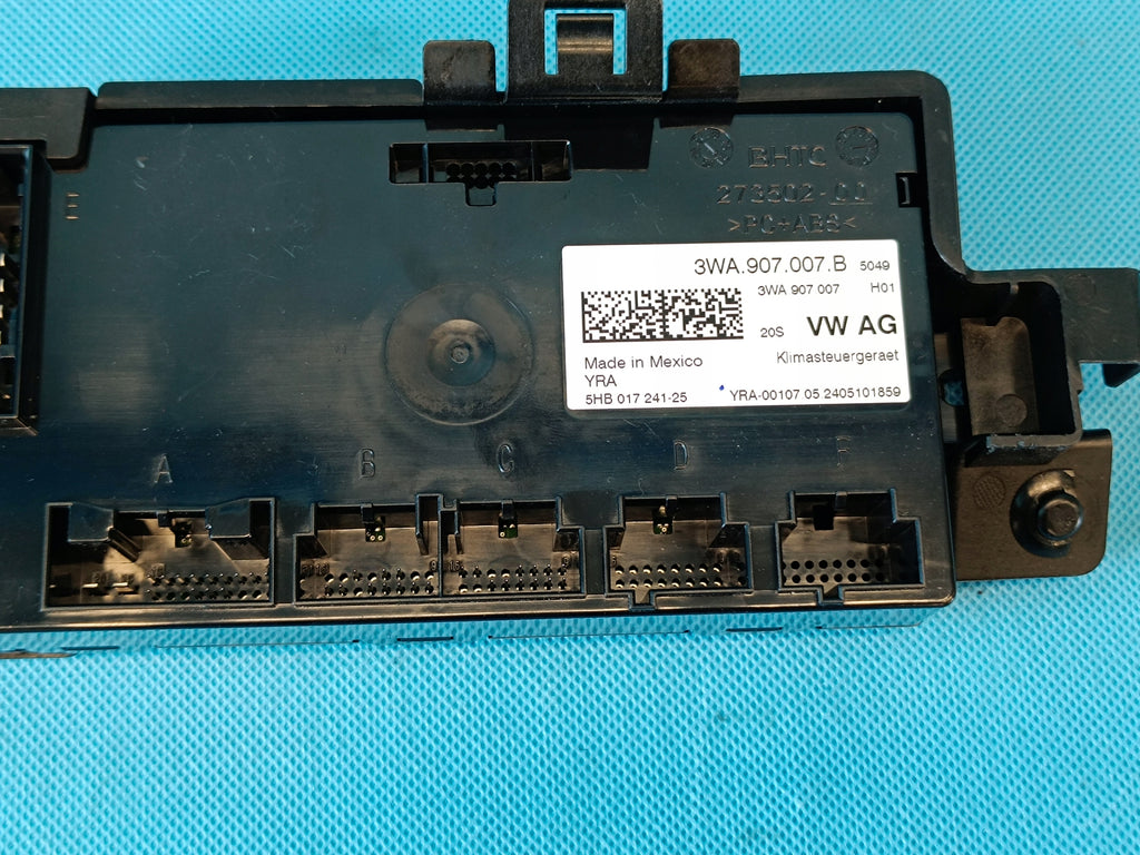 AUDI A3 8Y LIFT 1.5 TSI 85KW 2025 R AIR CONDITIONING CONTROLLER MODULE 3WA907007B