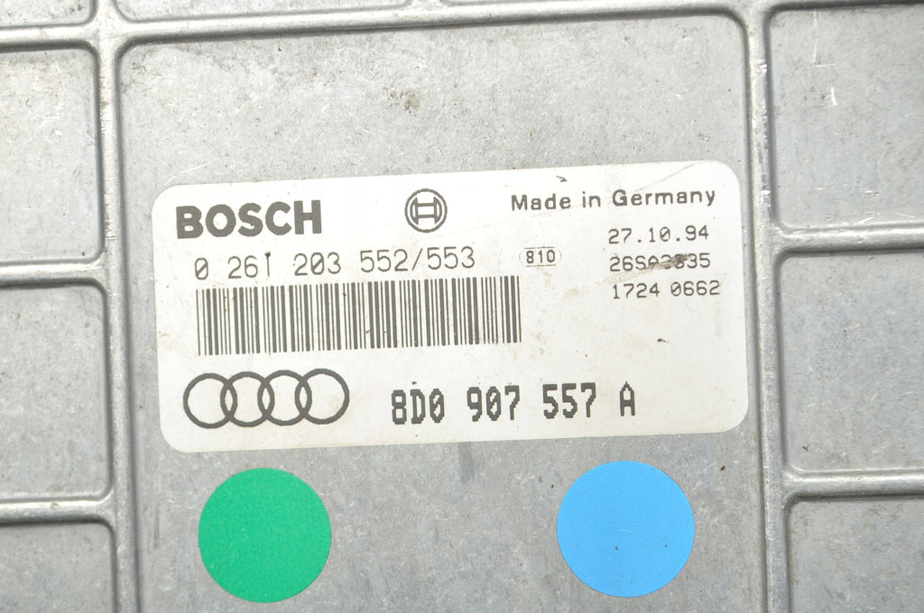 AUDI A4 B5 1.8 20V 125KM COMPUTER ENGINE DRIVER 8D0907557A