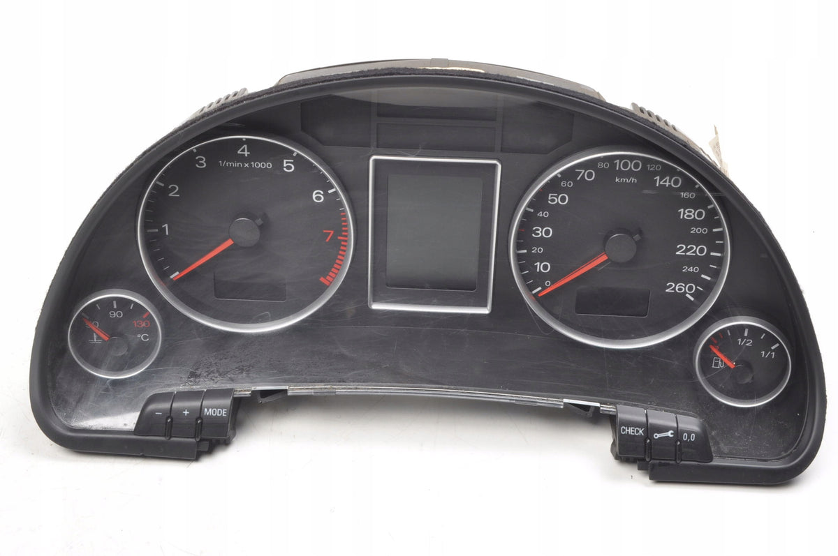 AUDI A4 B7 2.0 20V 130 KM COUNTER CLOCKS EUROPE 8E0920901C