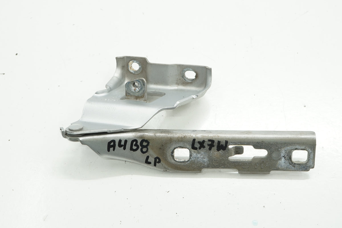 AUDI A4 B8 08R MASK HINGE LEFT LX7W 8K0823301C