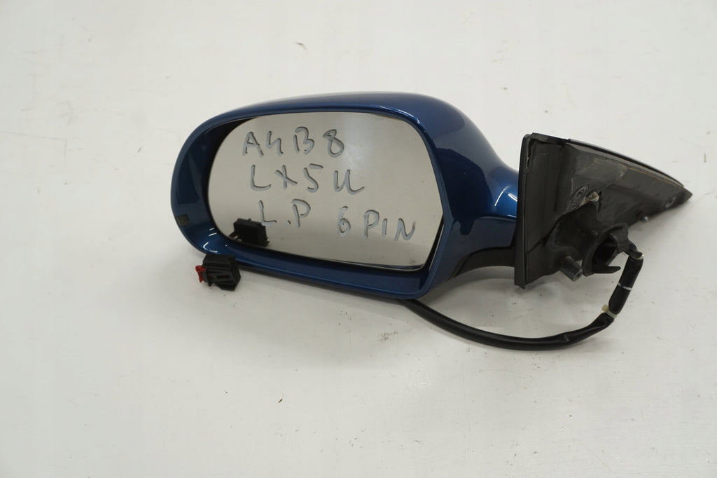 AUDI A4 B8 08R MIRROR LEFT 6PIN LX5V ANGLIK UK