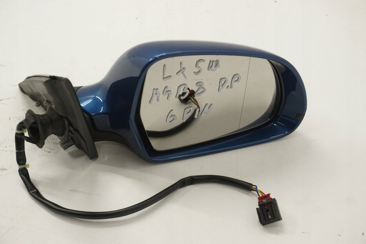 AUDI A4 B8 08R MIRROR RIGHT 6PIN LX5V ANGLIK UK