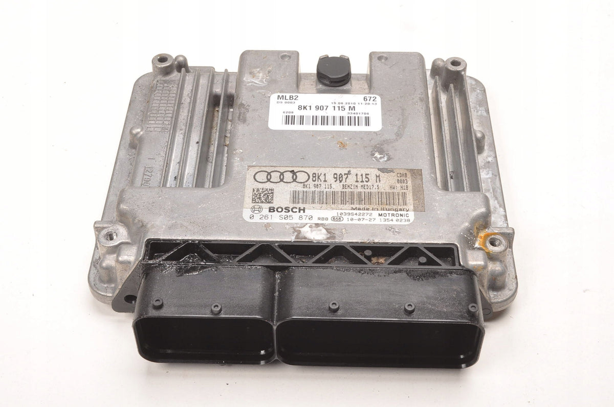 AUDI A4 B8 1.8 TFSI COMPUTER ENGINE DRIVER 8K1907115M