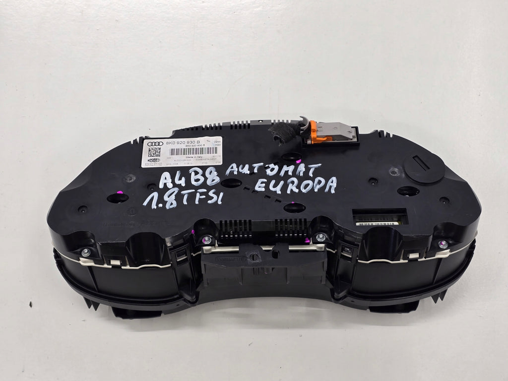 AUDI A4 B8 10R COUNTER CLOCK 1.8TFSI 8K0920930B EUROPE