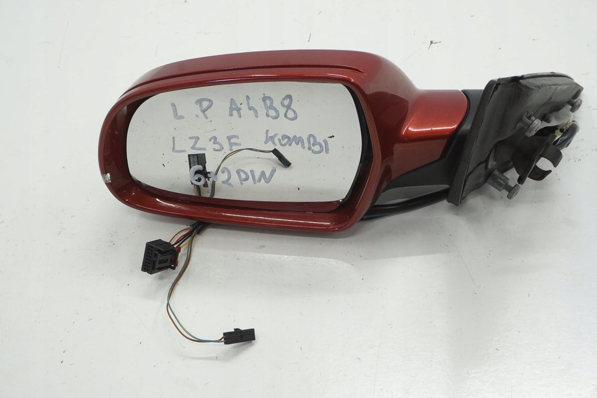 AUDI A4 B8 11R MIRROR LEFT 8PIN LZ3F ANGLIK UK