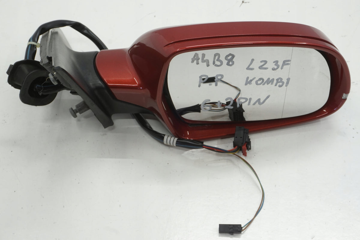 AUDI A4 B8 11R MIRROR RIGHT 8PIN LZ3F ANGLIK UK