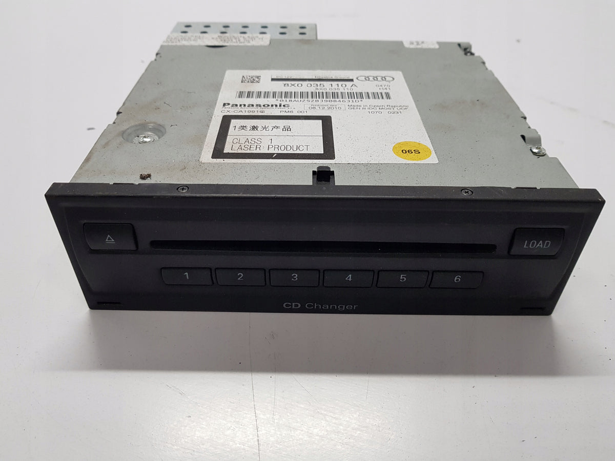 AUDI A4 B8 A5 8T CHANGER CD CHANGER 8X0035110A