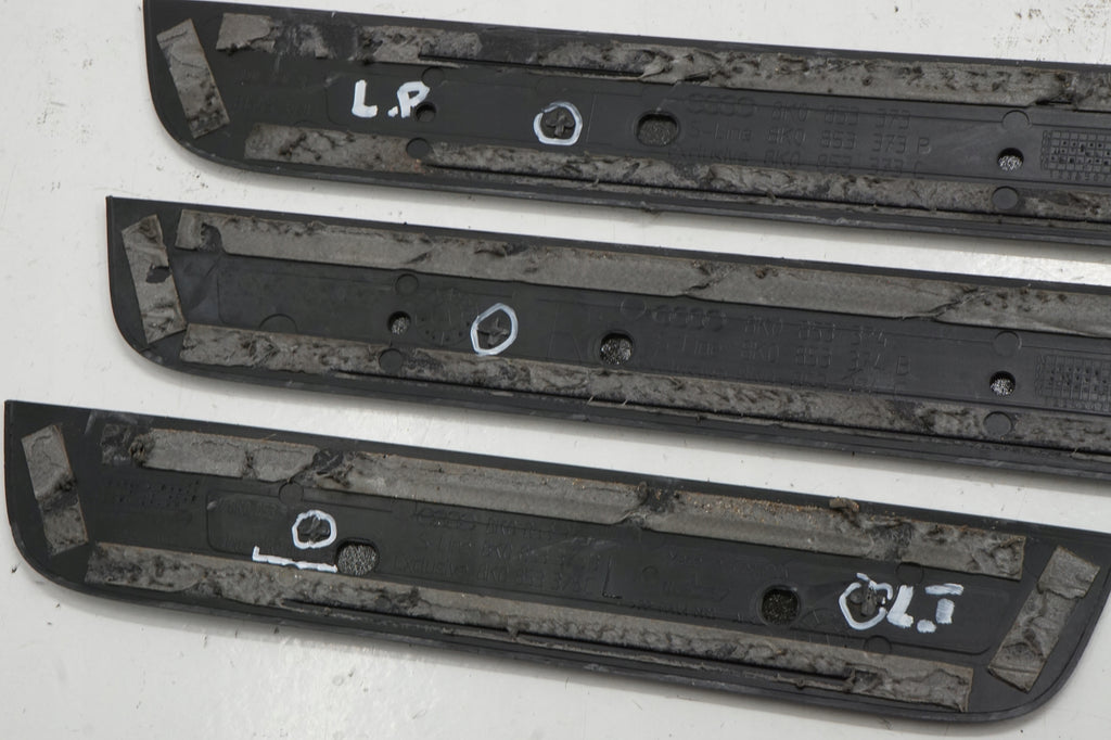 AUDI A4 B8 ALLROAD 09R THRESHOLD MOLDING OVERLAYS 8K9853373