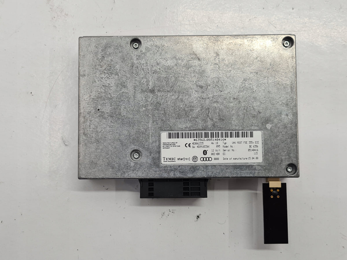 AUDI A4 B8 BLUETOOTH MODULE 4E0862335