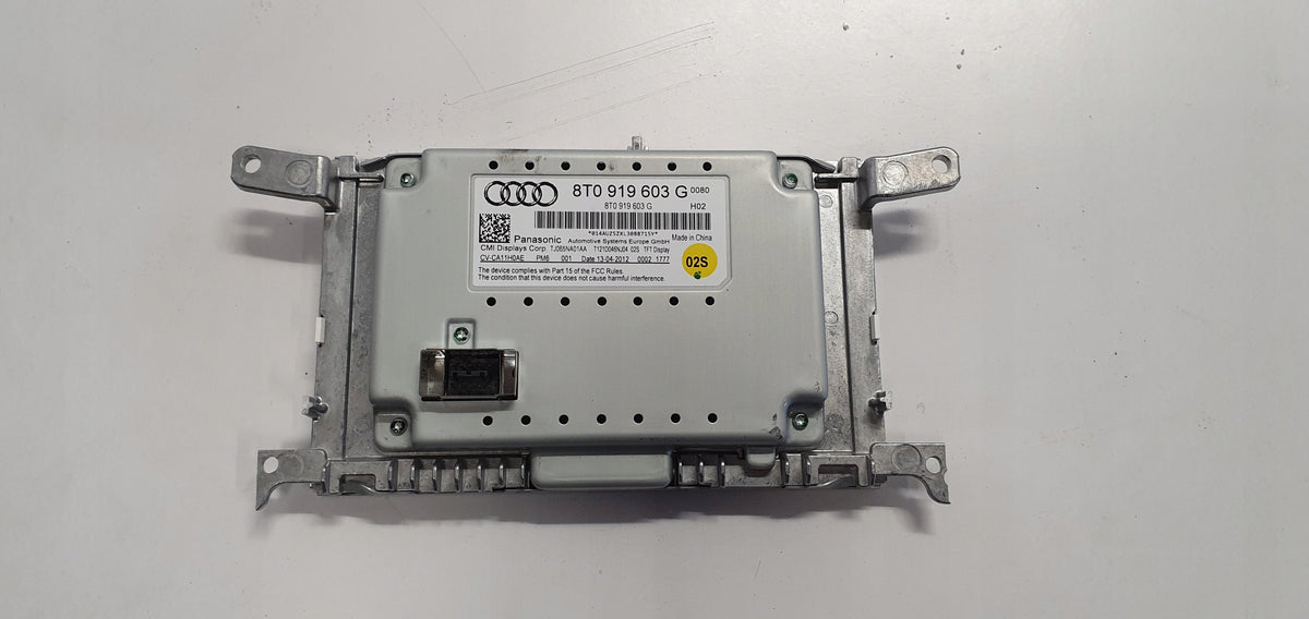 AUDI A4 B8 DISPLAY SCREEN LCD MMI 8T0919603G