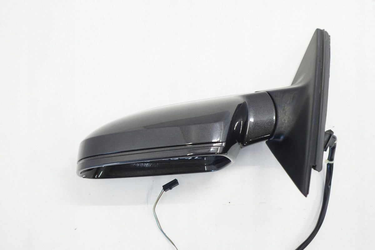 AUDI A4 B8 LIFT 12R MIRROR LEFT 6+2PIN 8PIN LZ7L ENGLISH