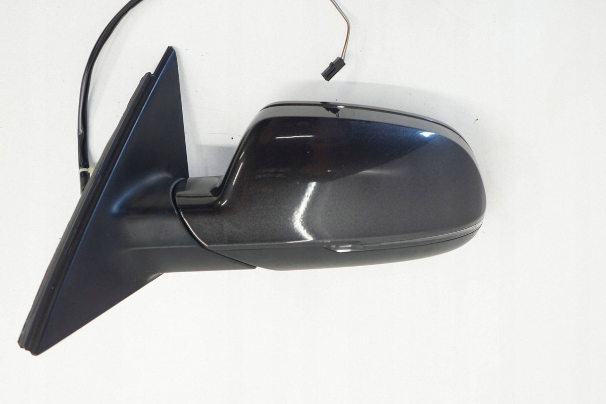 AUDI A4 B8 LIFT 12R MIRROR LEFT 6+2PIN 8PIN LZ7L ENGLISH