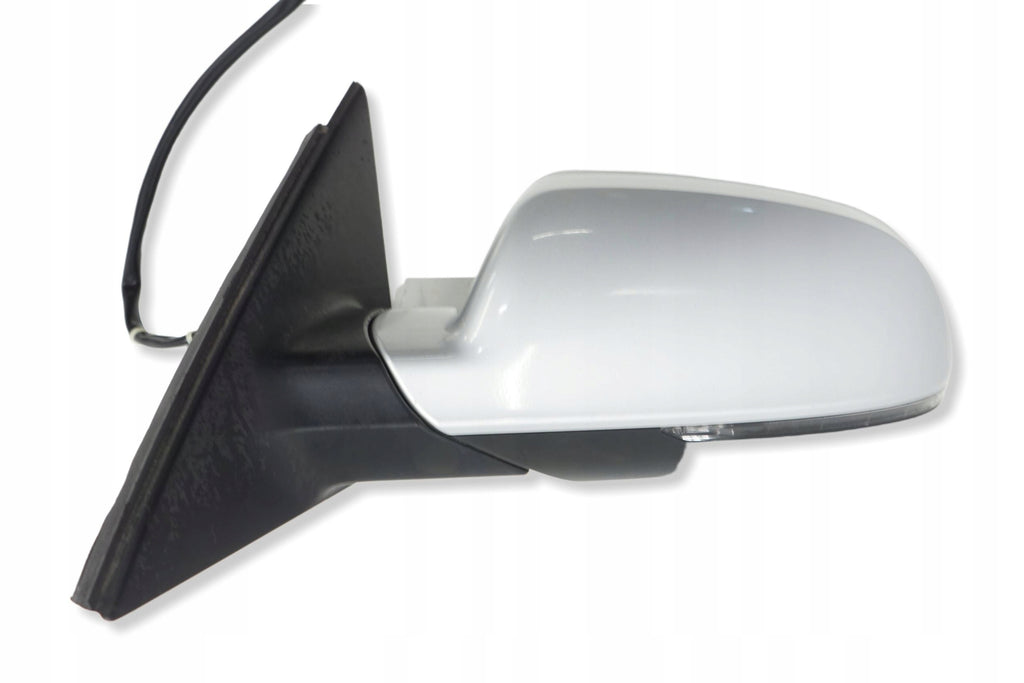 AUDI A4 B8 LIFT 12R MIRROR LEFT 6+2PIN LX7W MULLED ENGLISH