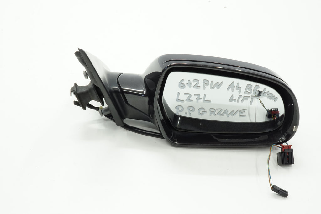 AUDI A4 B8 LIFT 12R MIRROR RIGHT 8PIN LZ7L ANGLIK UK