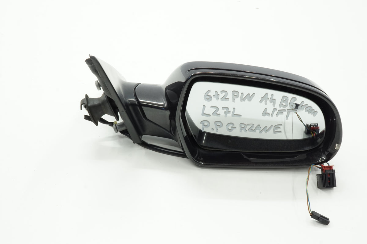 AUDI A4 B8 LIFT 12R MIRROR RIGHT 8PIN LZ7L ANGLIK UK