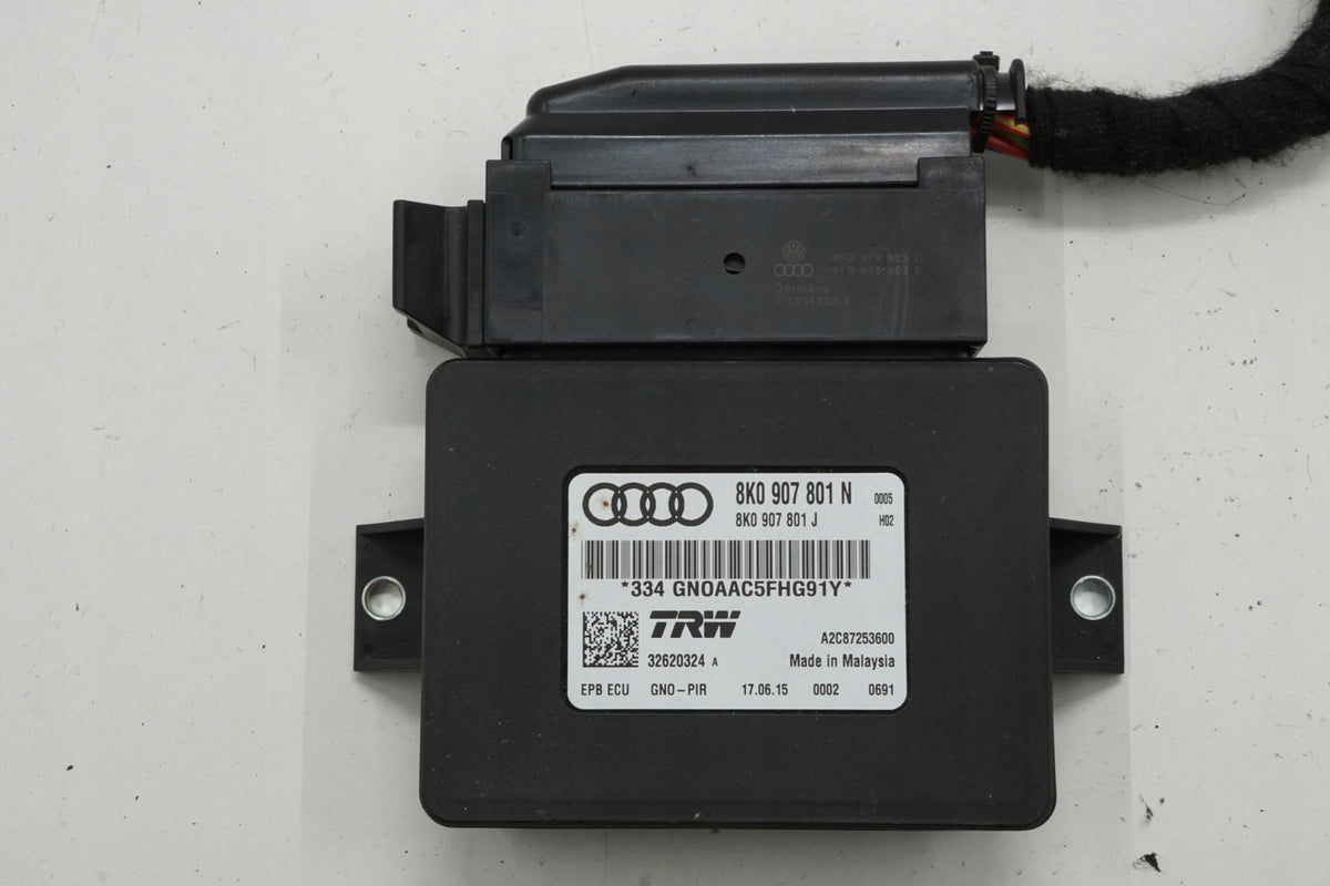 AUDI A4 B8 LIFT 15R HANDBRAKE CONTROLLER MODULE 8K0907801N