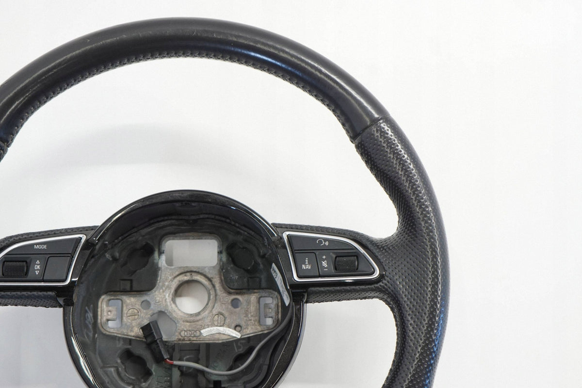 AUDI A4 B8 LIFT 15R STEERING WHEEL LEATHER MULTI S-LINE 8K0419091AC