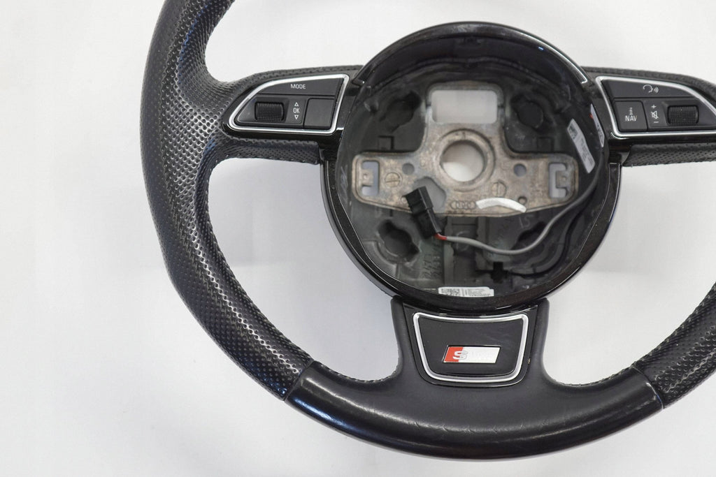 AUDI A4 B8 LIFT 15R STEERING WHEEL LEATHER MULTI S-LINE 8K0419091AC