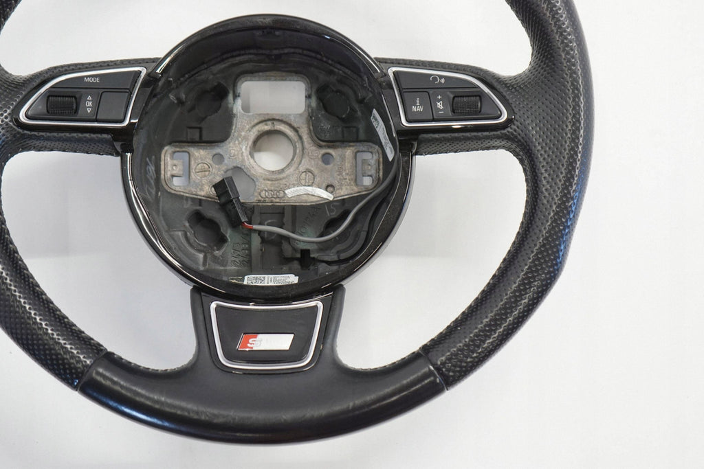 AUDI A4 B8 LIFT 15R STEERING WHEEL LEATHER MULTI S-LINE 8K0419091AC