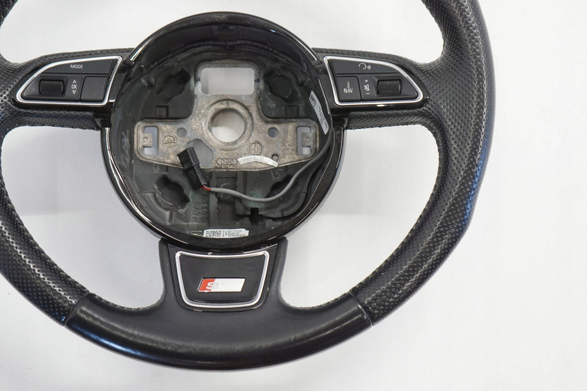 AUDI A4 B8 LIFT 15R STEERING WHEEL LEATHER MULTI S-LINE 8K0419091AC