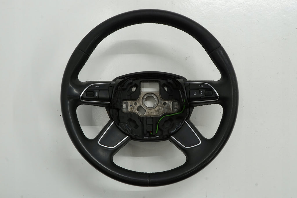 AUDI A4 B8 LIFT 15R STEERING WHEEL MULTIFUCTION LEATHER 4L0419091AC