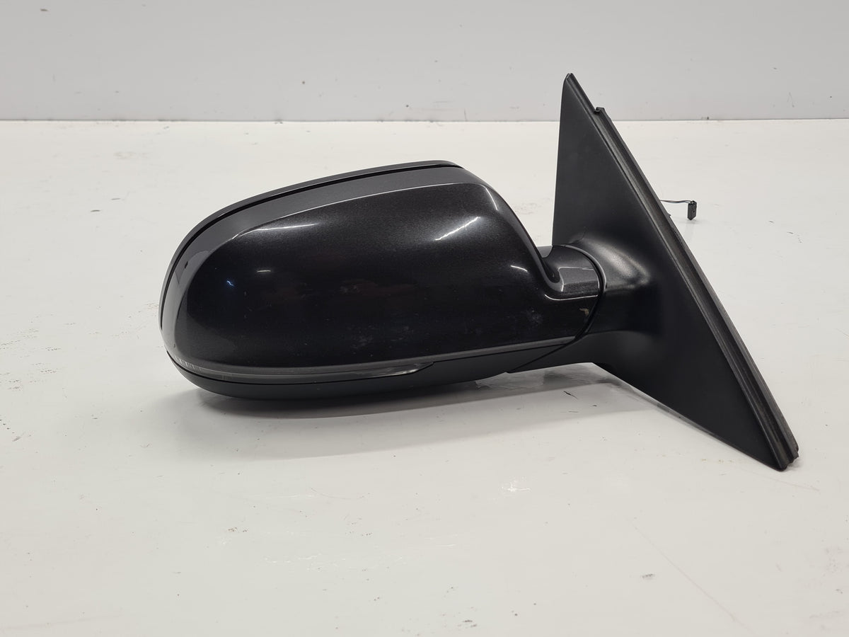AUDI A4 B8 LIFT MIRROR RIGHT 6+2PIN LZ7L ENGLISH