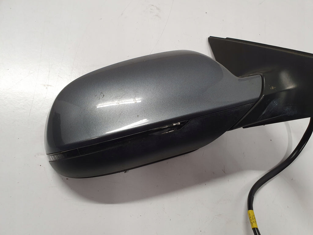 AUDI A4 B8 LIFT MIRROR RIGHT 8PIN LX7R ENGLISH