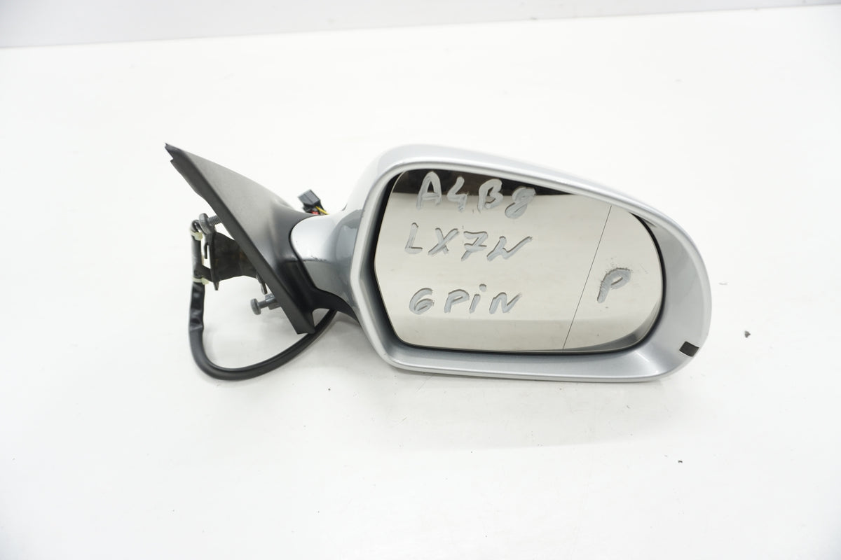 AUDI A4 B8 MIRROR RIGHT 6PIN LX7W ENGLISH