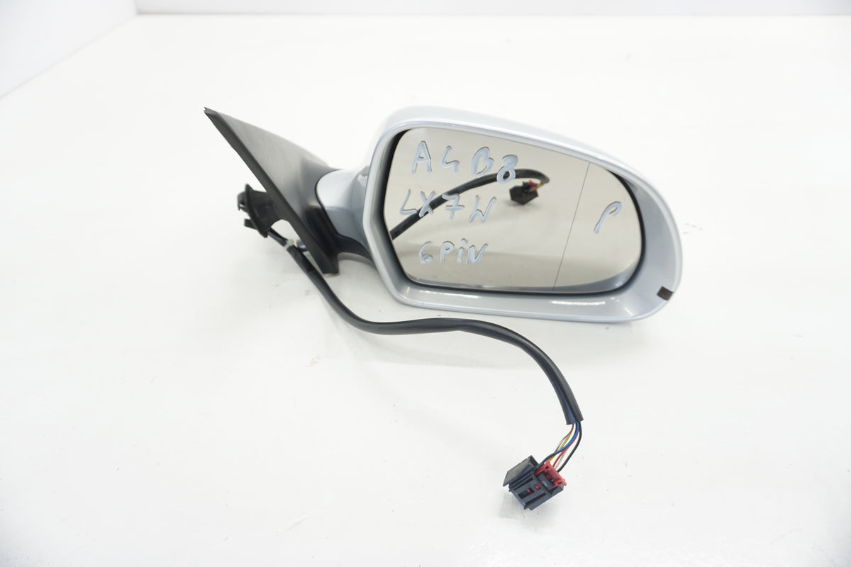 AUDI A4 B8 MIRROR RIGHT 6PIN LX7W ENGLISH