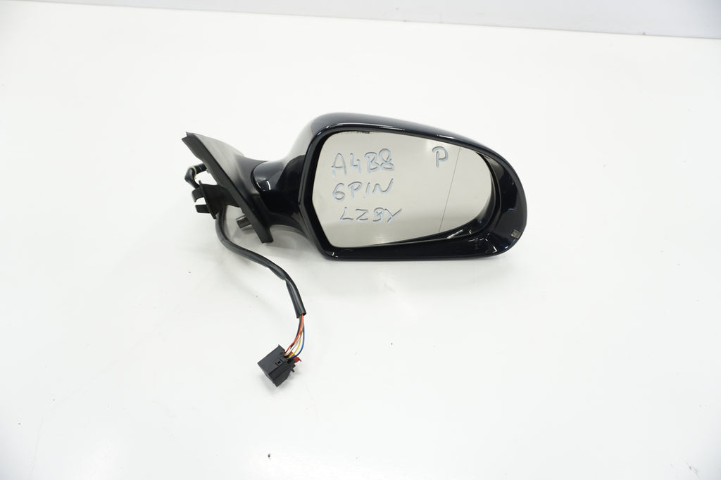 AUDI A4 B8 MIRROR RIGHT 6PIN LZ9Y ENGLISH UK